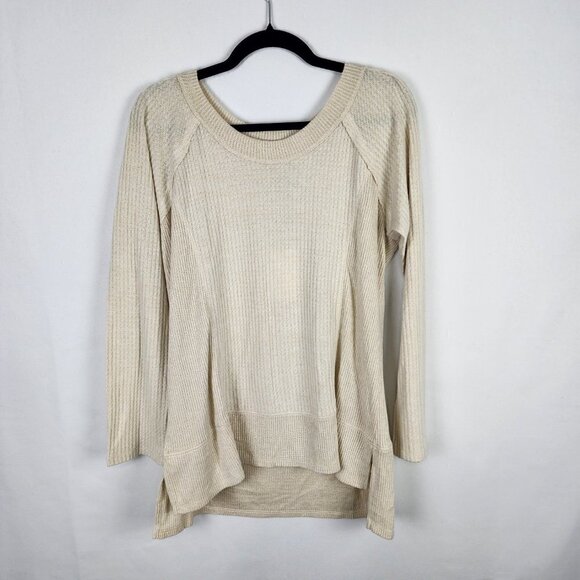 NWT Chelsea & Theodore Waffle Knit Super Soft Sweater M - Picture 2 of 7